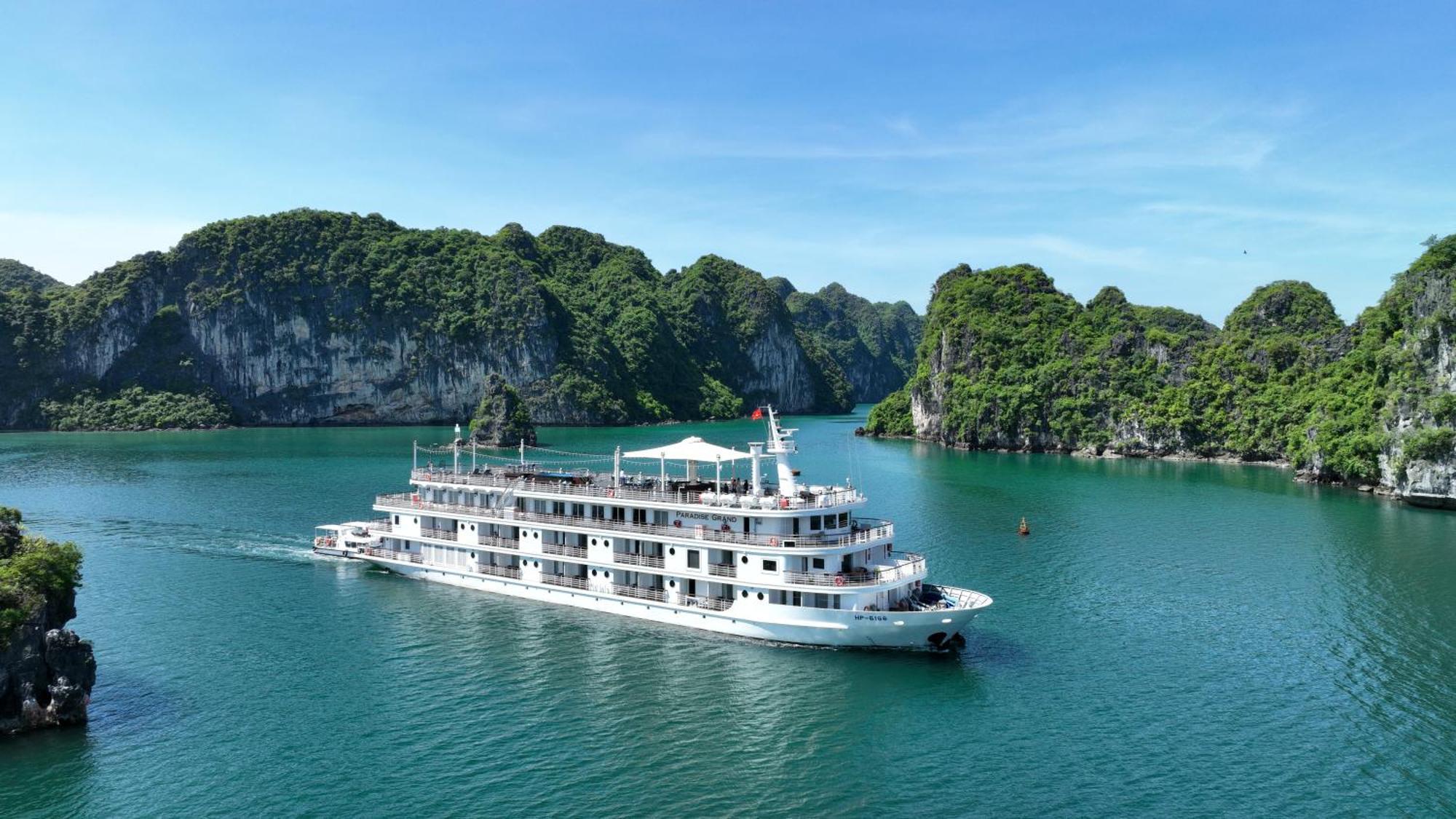 Paradise Grand Cruise - Lan Ha Bay Халонг Экстерьер фото