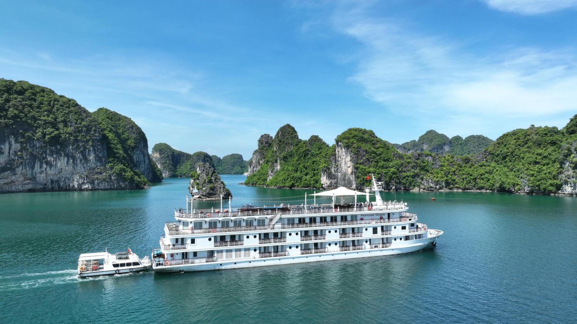 Paradise Grand Cruise - Lan Ha Bay Халонг Экстерьер фото